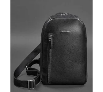 Кожаный рюкзак (сумка-слинг) на одно плечо Chest Bag